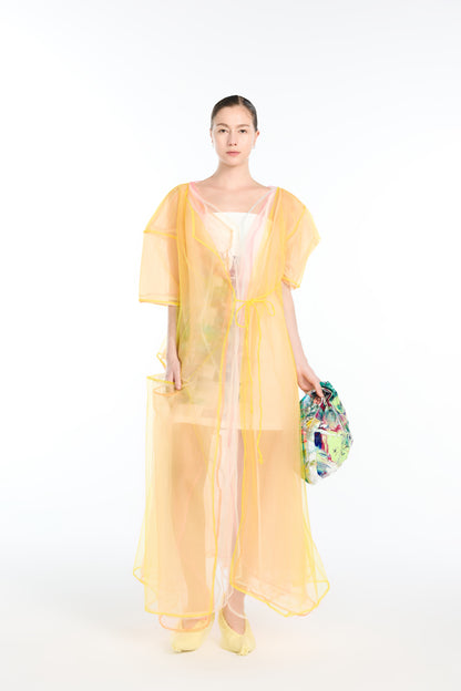 Multi-layered Tulle Coat