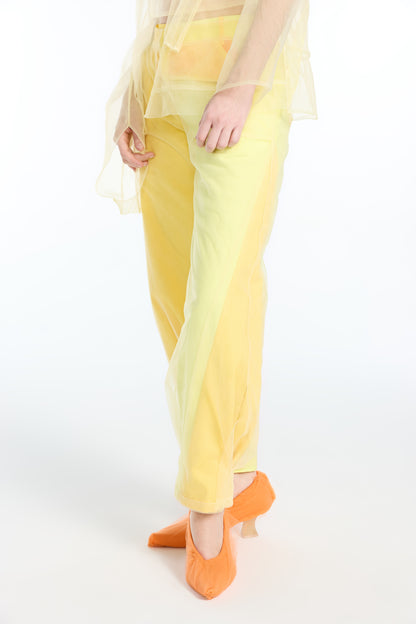 Spliced and Structured Mesh Lounge Pants