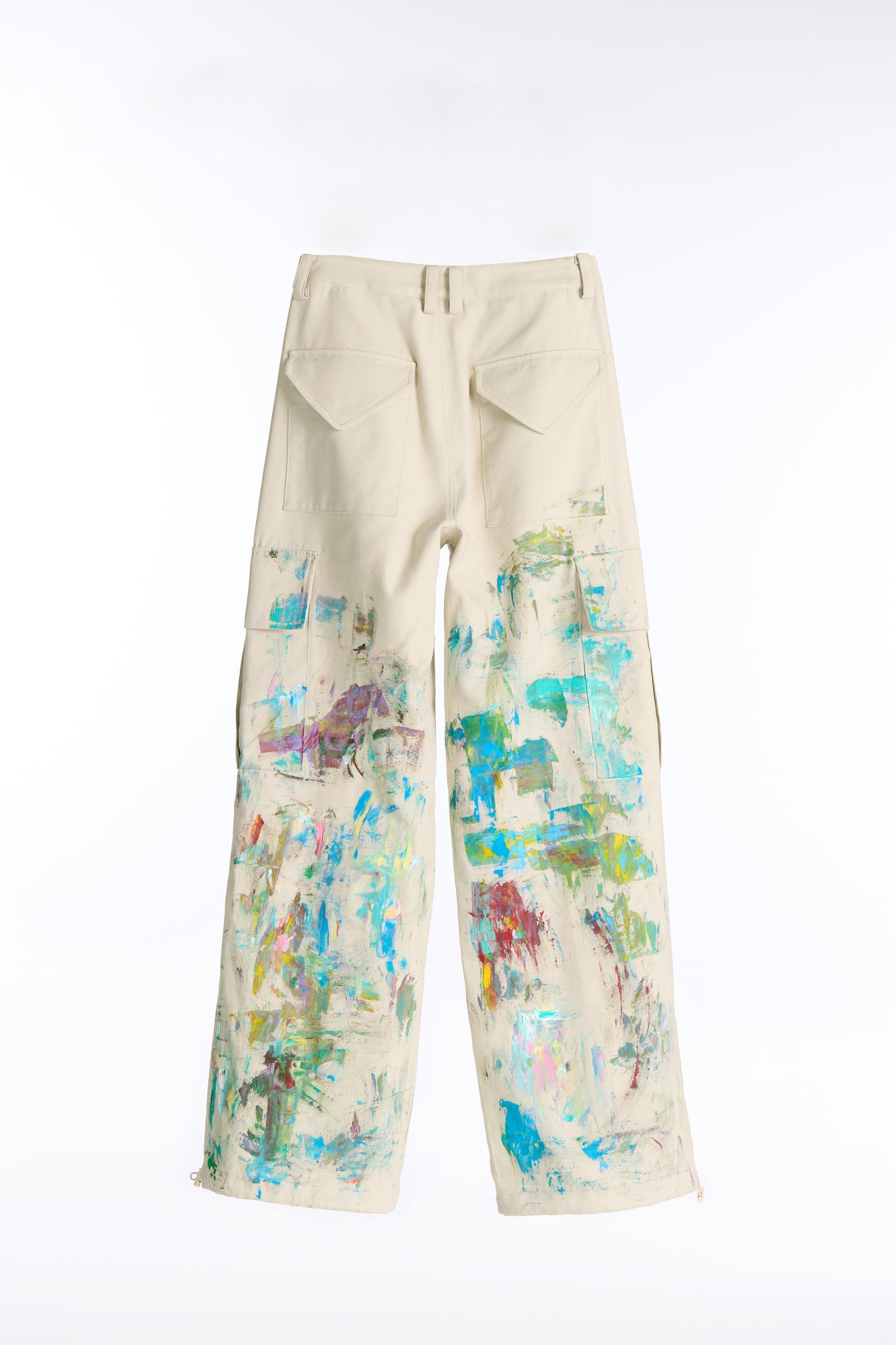 Impasto Graffiti Artisan Cargo Pants