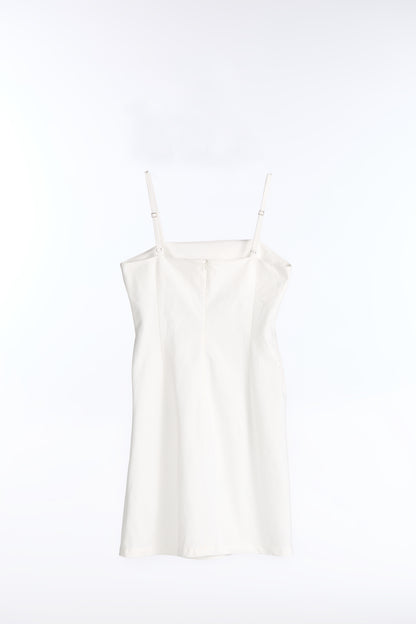 Deconstructed Graffiti Slip Dress