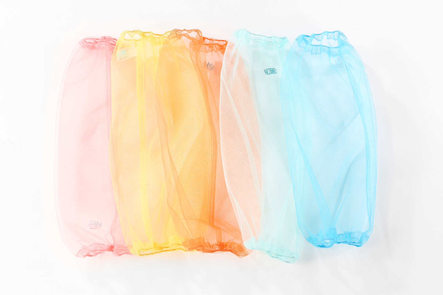 Graffiti Multi-colored Mesh Sleeves Extended Brushstrokes