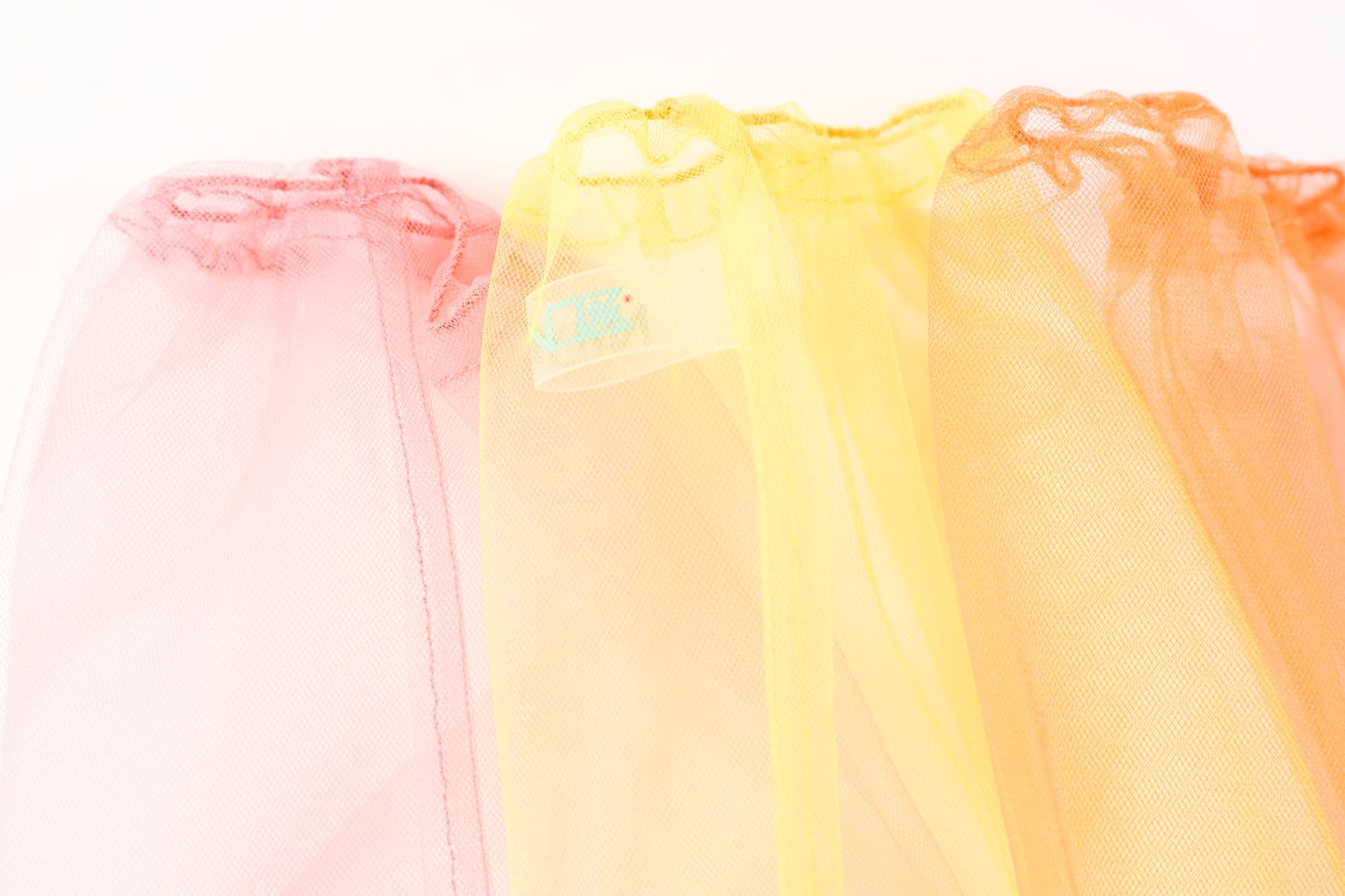 Graffiti Multi-colored Mesh Sleeves Extended Brushstrokes
