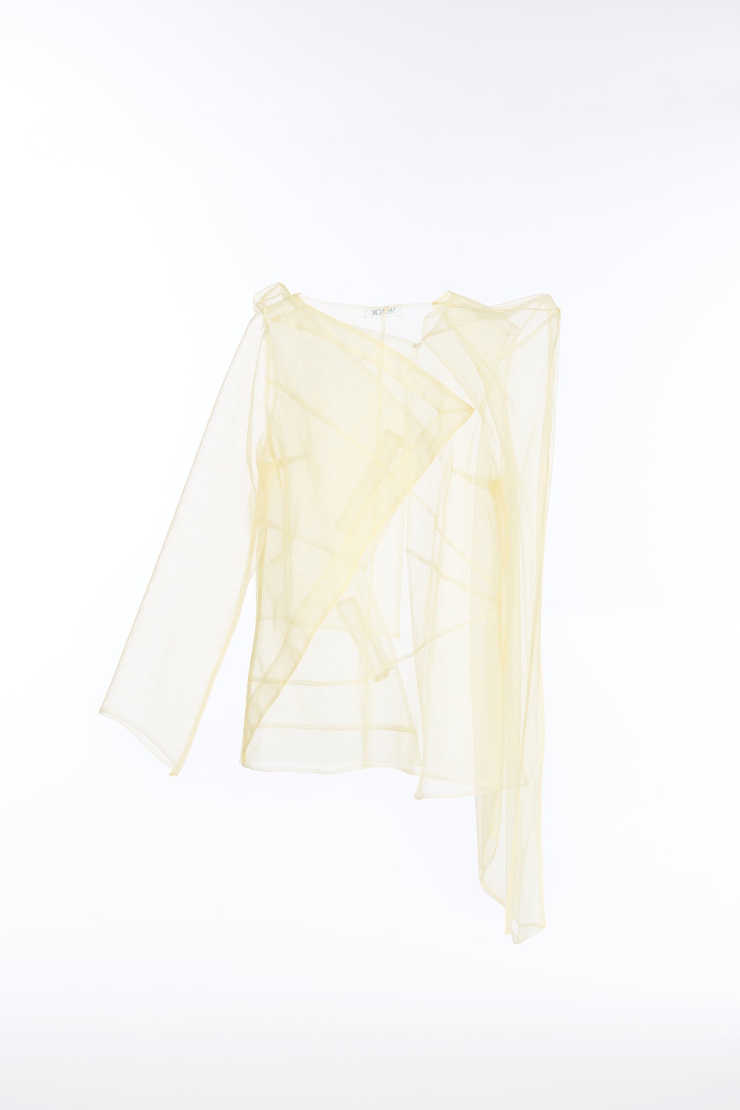 Visible Construction Mesh Overlay Jacket
