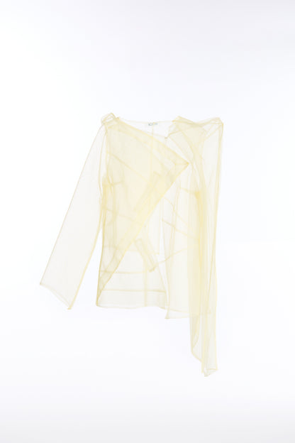 Visible Construction Mesh Overlay Jacket