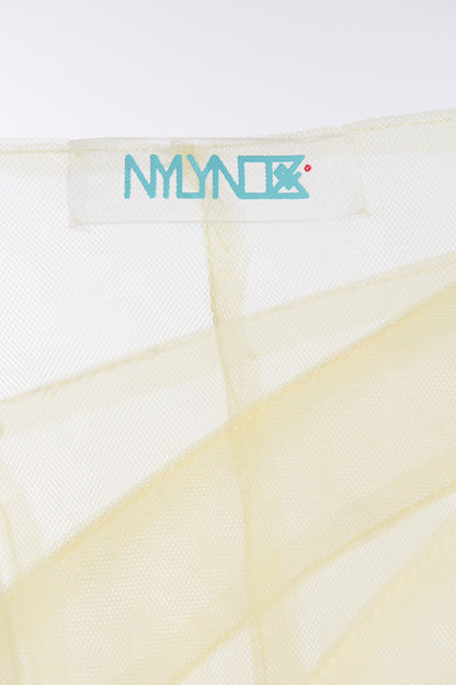 Visible Construction Mesh Overlay Jacket